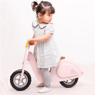 Loopfiets - scooter - roze